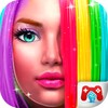 Rainbow Girl Hair Do Design
